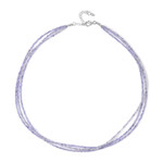 Collar en plata con Tanzanita