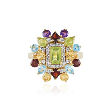 Edelstein-Silberring