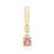 Gouden hanger met een pezzottaiet