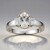 Anello in argento con Topazio Bianco