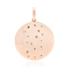 I1 Argyle Rose de France Diamond Silver Pendant (Annette)