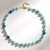 Collier en argent et Aigue-marine du Brésil