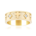 Zilveren ring met I1 (G) Diamanten (Annette)