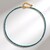 Collana in argento con Diamante Blu