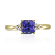 AAA-Tansanit-Goldring (CIRARI)
