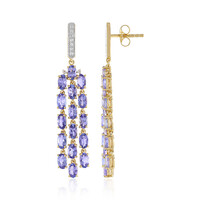 Orecchini in argento con Tanzanite