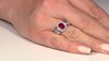 Bague en argent et Rubis de Madagascar (de Melo Essence)