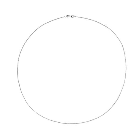 Silber-Criss-Cross-Kette - 4,9 g - 80 cm