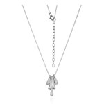 Collana in argento con Topazio Bianco (Adela Silber)