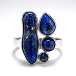 Anello in argento con Lapislazzuli