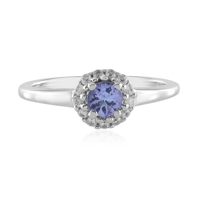 Anello in argento con Tanzanite