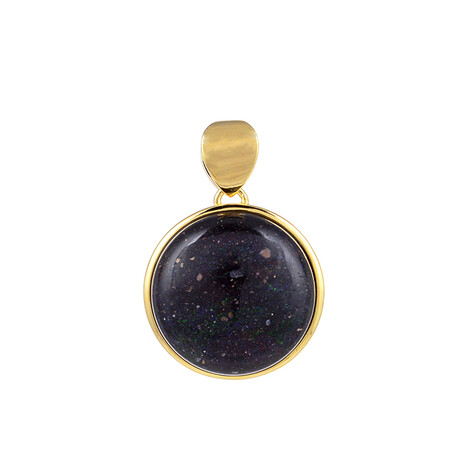 Honduras-Opal-Silberanhänger