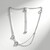 Collana in argento con Zircone