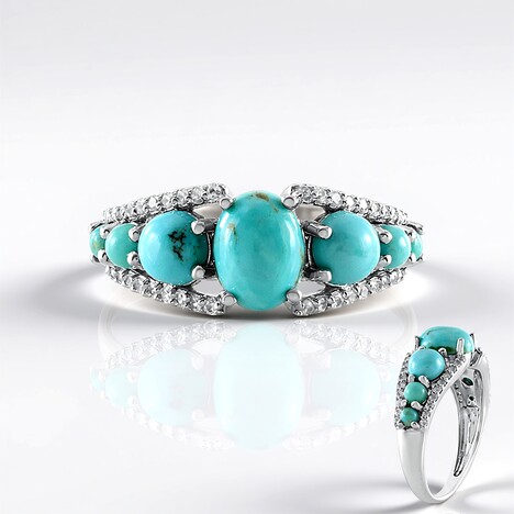 Anello in argento con Turchese Campitos (Faszination Türkis)