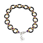 Bracciale in argento con Onice Nero (Gems en Vogue)