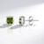Orecchini in argento con Vesuvianite