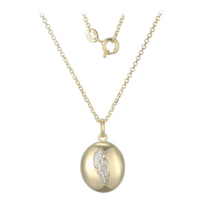 Collier en argent et Zircon (Adela Silber)