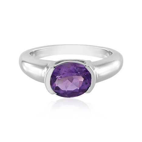 Sibirischer Amethyst-Silberring