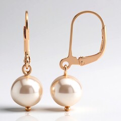 Orecchini in argento con Perla Ming Porpora