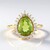 Anello in argento con Peridoto