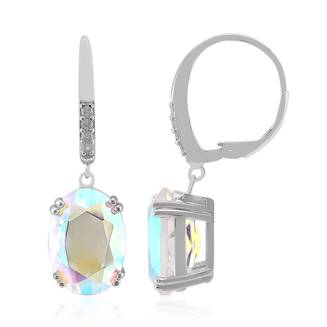 Moonlight Quartz Silver Earrings