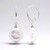 Orecchini in argento con Perla d'Acqua Dolce Bianca