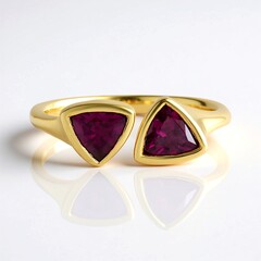 Anello in argento con Rodolite di Naktamunda