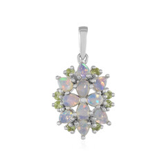 Pendentif en argent et Opale Welo
