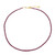 Madagascar Ruby Silver Necklace