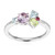 Anello in argento con Ametista Rose de France