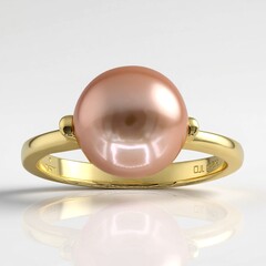 Anello in argento con Perla Ming (TPC)