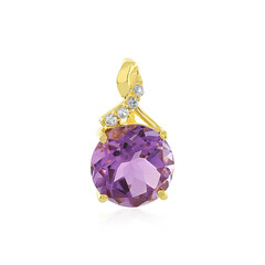 Azur-Quarz-Silberanhänger