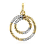 Ciondolo in argento con Diamante SI1 (G) (Annette)