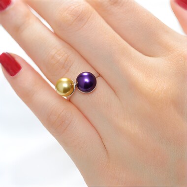 Anillo en plata con Perla Freshwater (TPC)