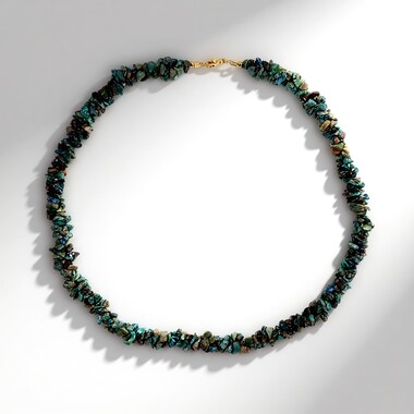 Collar en plata con Crisocola