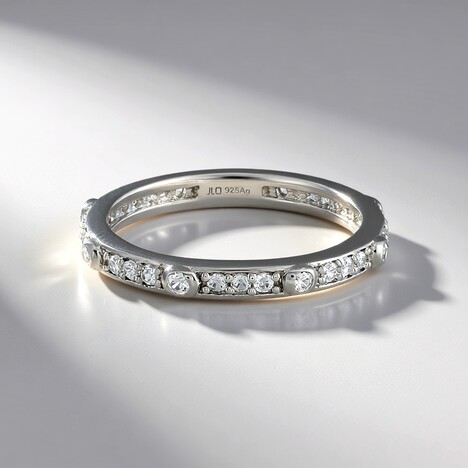 Anello in argento con Zircone