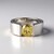 Anello in argento con Berillo Giallo