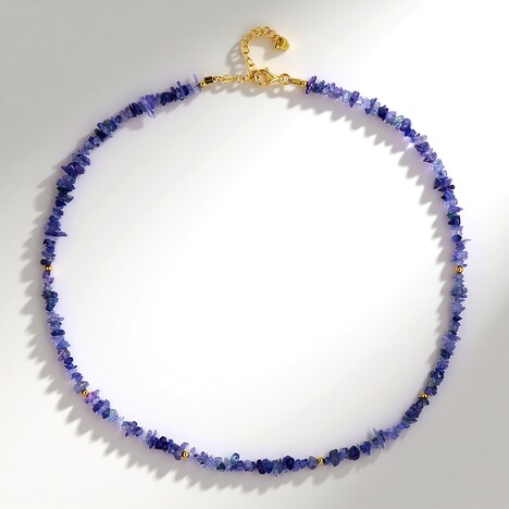 Collana in argento con Tanzanite
