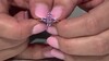 Anillo en plata con Amatista Rosa de Francia