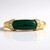 Anello in oro con Malachite (CIRARI)