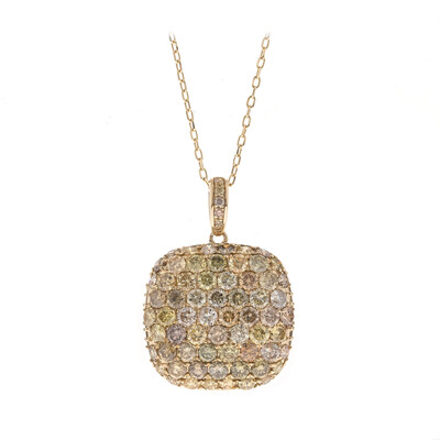 Collana in oro con Diamante Fancy SI2 (CIRARI)