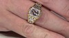 Anillo en plata con Morganita de Brasil (Gems en Vogue)