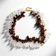 Collana in argento con Occhio di Tigre