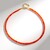 Collana in argento con Opale Arancione d'Etiopia