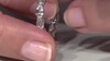 Zilveren ring met witte topaasstenen