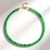 Collana in argento con Quarzo Verde