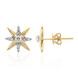 Pendientes en oro con Diamante IF (D) (Annette)