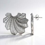 Pendientes en plata con Zircón (MONOSONO COLLECTION)