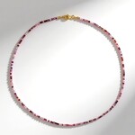 Collana in argento con Spinello Fancy