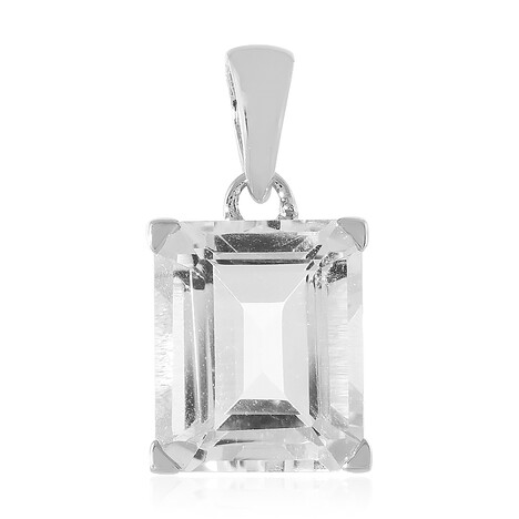 Ciondolo in argento con Quarzo Bianco